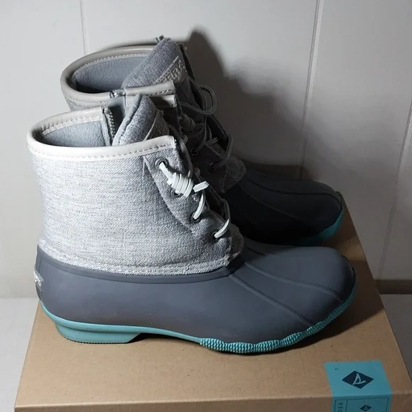 Sperry Saltwater Duck Boots Women's 6.5 EUC - Picture 6 of 11